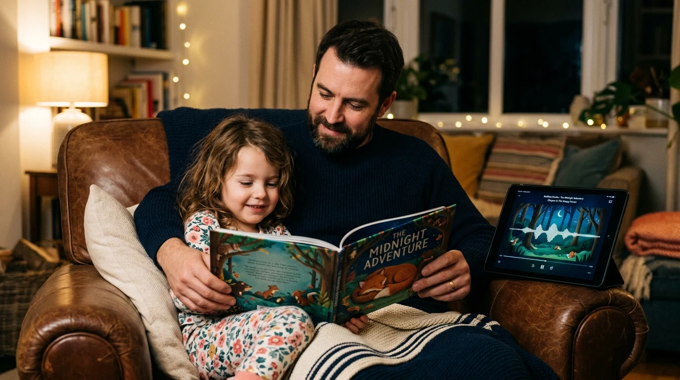 Ảnh minh họa cẩm nang gia đình: Oscar Stories vs Bedtimestory AI: How to Choose a Personalized Children’s Story Workflow