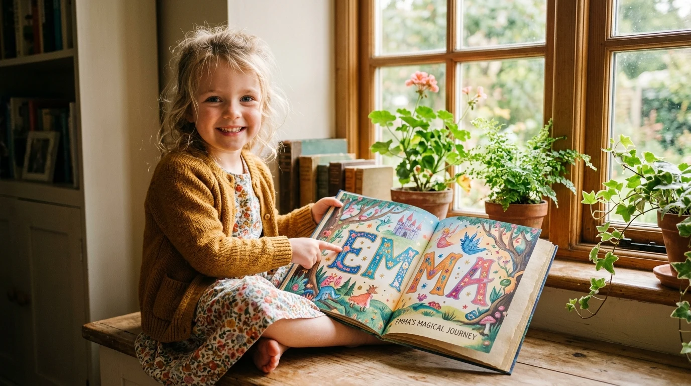 Ảnh minh họa cẩm nang gia đình: I See Me Name Book vs Photo Book: How to Choose the Right Personalised Story Gift