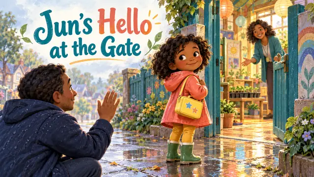 Bìa truyện Jun's Hello at the Gate