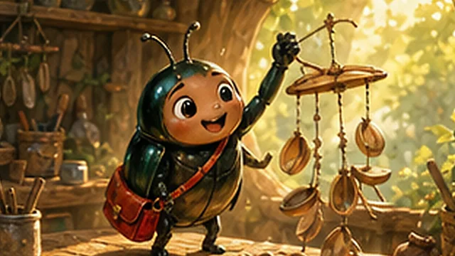 Bìa truyện Bọ Cánh Cứng và chiếc lọ hẹn