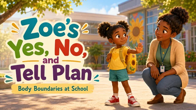 Bìa truyện Zoe’s Yes, No, and Tell Plan