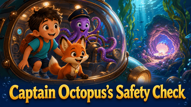 Bìa truyện Captain Octopus’s Safety Check