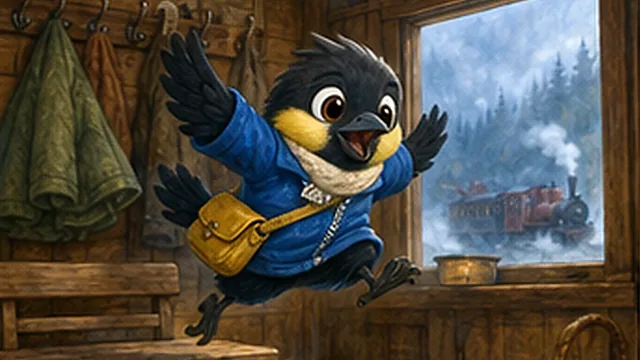 Bìa truyện Đường ray tí hon trên áo