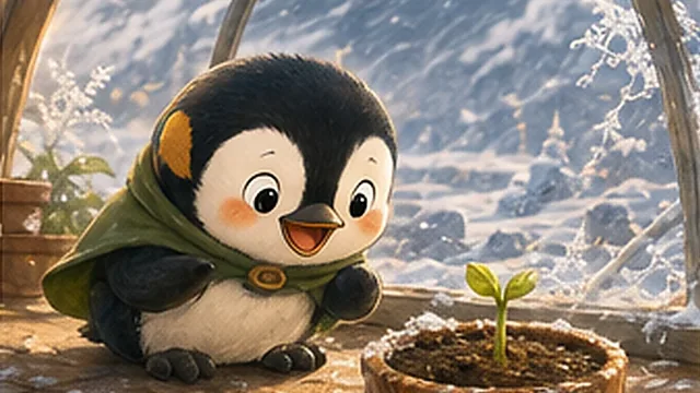 Bìa truyện Mầm xanh qua mùa gió trắng