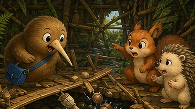 Bìa truyện Hai chiếc lá, hai phía câu chuyện