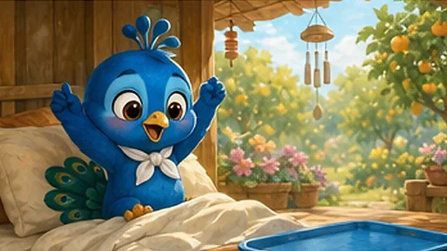 Bìa truyện Bữa sáng trên chiếc khay xanh
