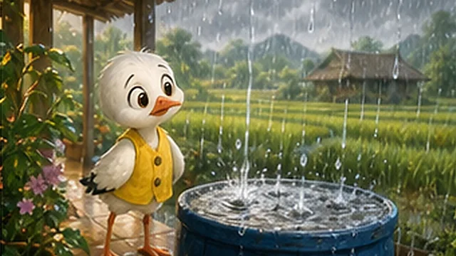 Bìa truyện Chiếc thùng hát dưới mái hiên