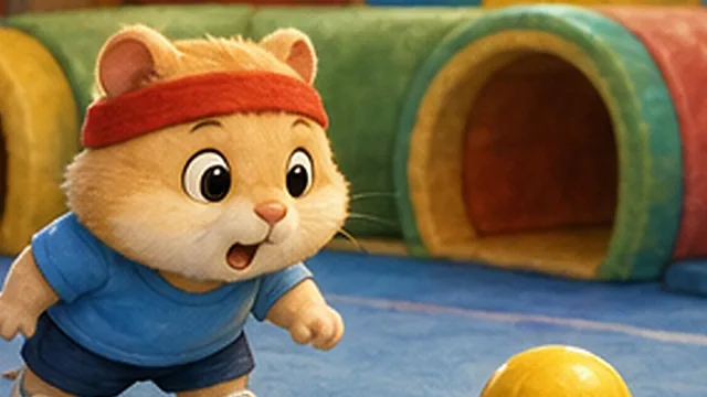 Bìa truyện Hamster Chơi Bóng Không Đẩy