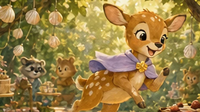 Bìa truyện Hươu Sao và chiếc hộp bí mật