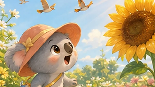 Bìa truyện Koala Kim và ống mũ mùa hè