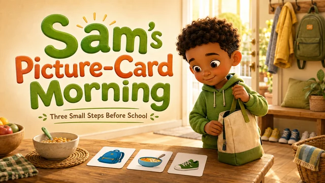 Bìa truyện Sam’s Picture-Card Morning