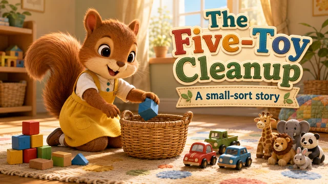 Bìa truyện The Five-Toy Cleanup