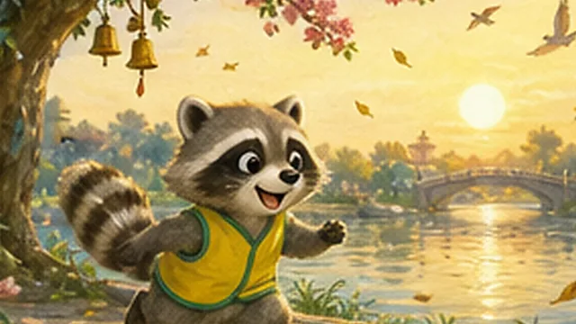 Bìa truyện Raccoon Rin và chiếc túi phân loại