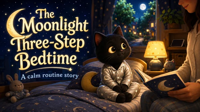 Bìa truyện The Moonlight Three-Step Bedtime