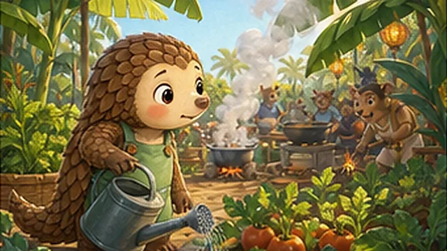 Bìa truyện Bữa tiệc không để lại chiếc lá nào