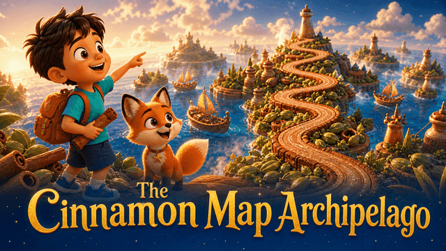 Bìa truyện The Cinnamon Map Archipelago