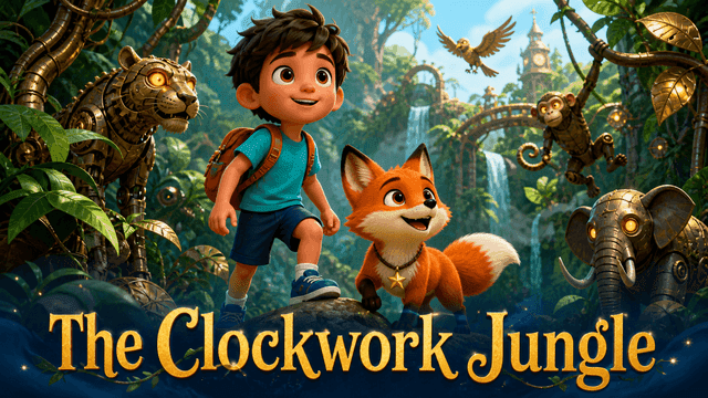 Bìa truyện The Clockwork Jungle