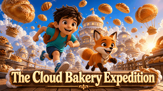 Bìa truyện The Cloud Bakery Expedition