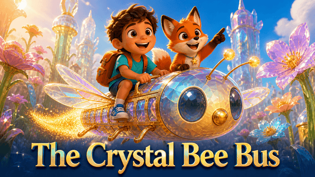 Bìa truyện The Crystal Bee Bus