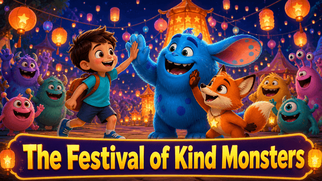 Bìa truyện The Festival of Kind Monsters
