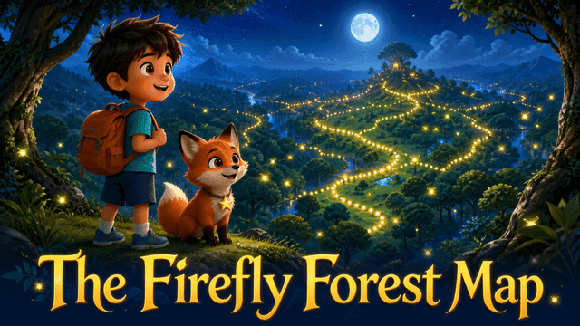 Bìa truyện The Firefly Forest Map