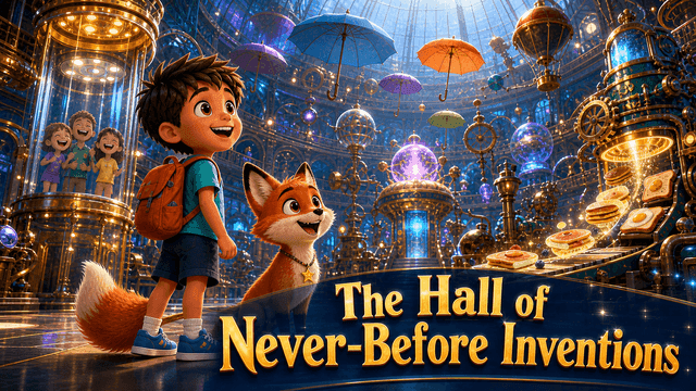 Bìa truyện The Hall of Never-Before Inventions