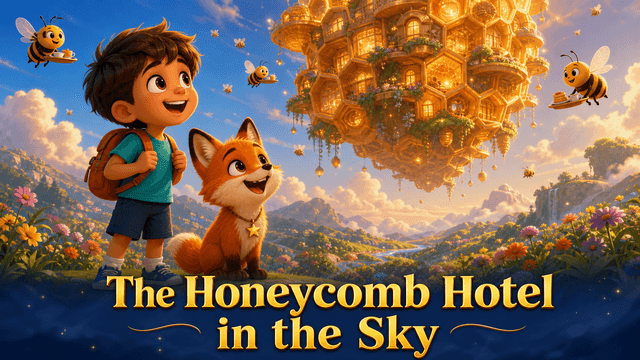 Bìa truyện The Honeycomb Hotel in the Sky