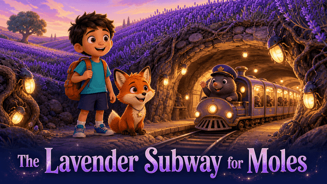 Bìa truyện The Lavender Subway for Moles