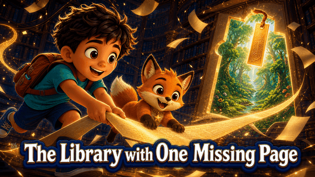 Bìa truyện The Library with One Missing Page