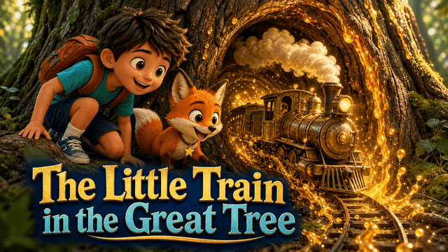 Bìa truyện The Little Train in the Great Tree