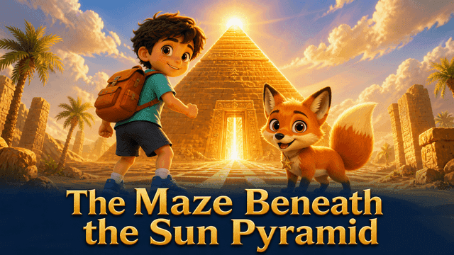 Bìa truyện The Maze Beneath the Sun Pyramid