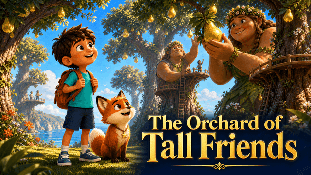 Bìa truyện The Orchard of Tall Friends