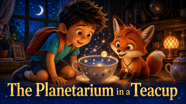 Bìa truyện The Planetarium in a Teacup