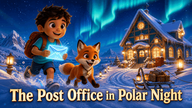 Bìa truyện The Post Office in Polar Night