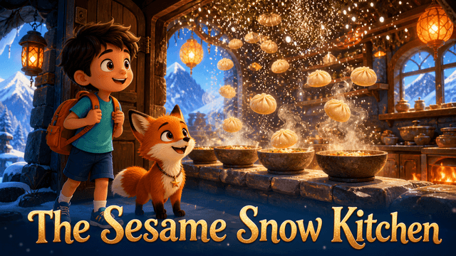 Bìa truyện The Sesame Snow Kitchen