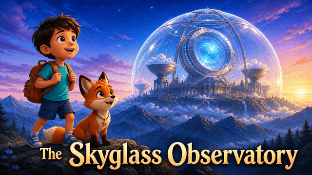 Bìa truyện The Skyglass Observatory