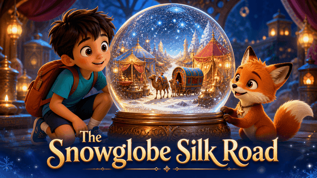 Bìa truyện The Snowglobe Silk Road