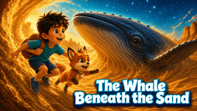 Bìa truyện The Whale Beneath the Sand