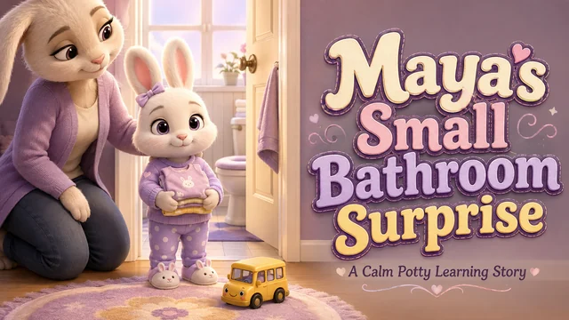 Bìa truyện Maya’s Small Bathroom Surprise